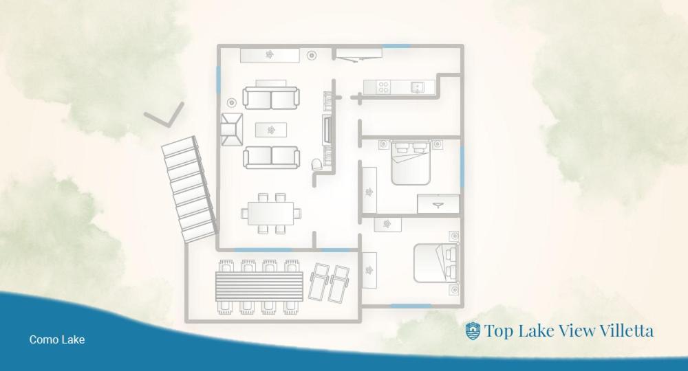 Top Lake View Villetta By Rent All Como Τσερνόμπιο Εξωτερικό φωτογραφία